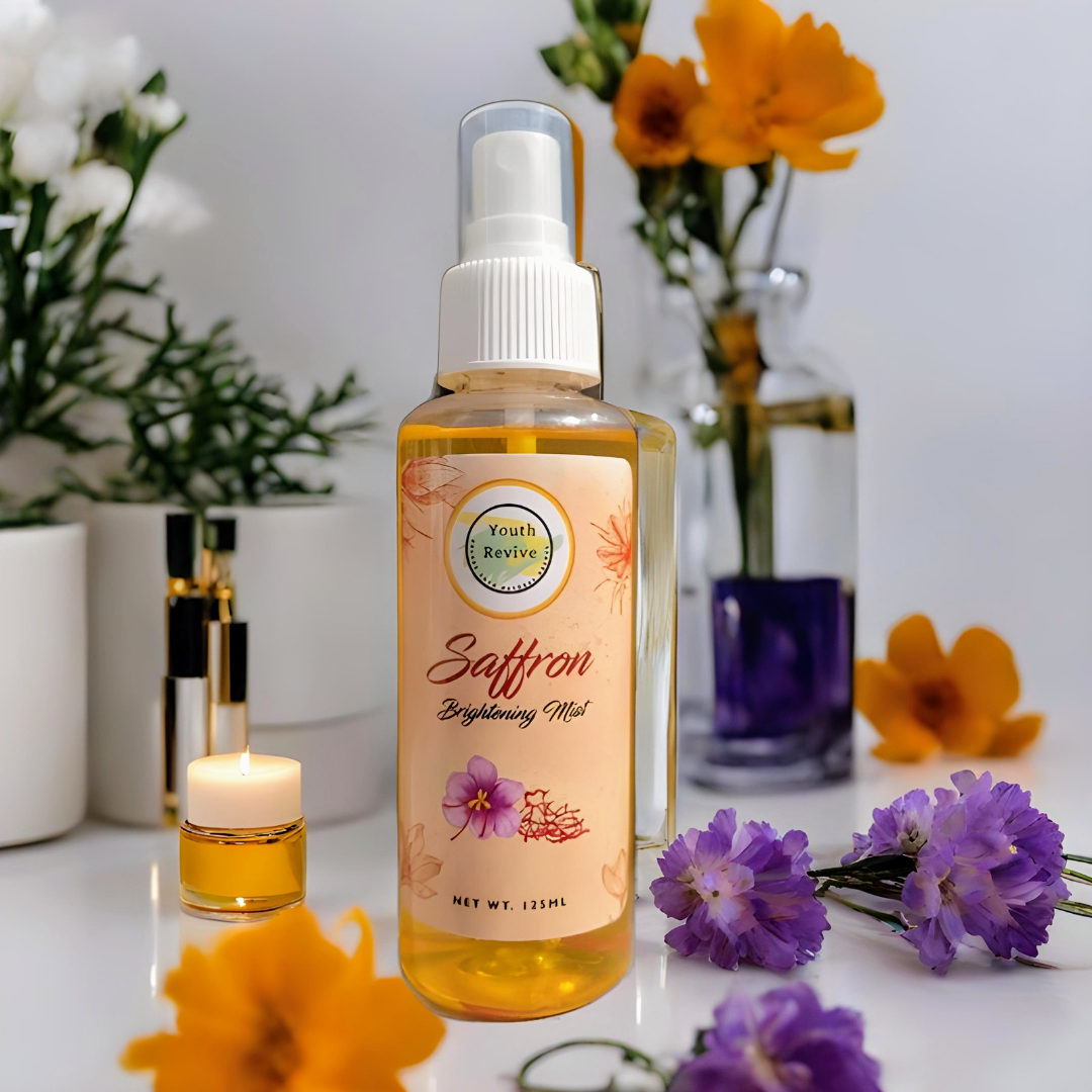 Saffron face mist sales